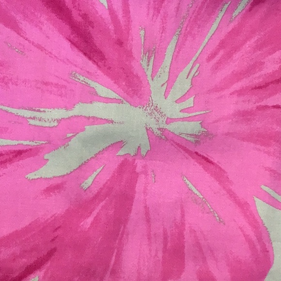 Jones New York summer dress, size 10, stunning pink/creamy gray. - Picture 4 of 8